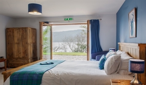 Our ground floor family room has a double and single bed