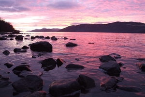 Loch Ness sunset